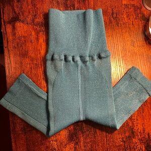 NWOT Free People Happiness Runs Lurex Biker Shorts